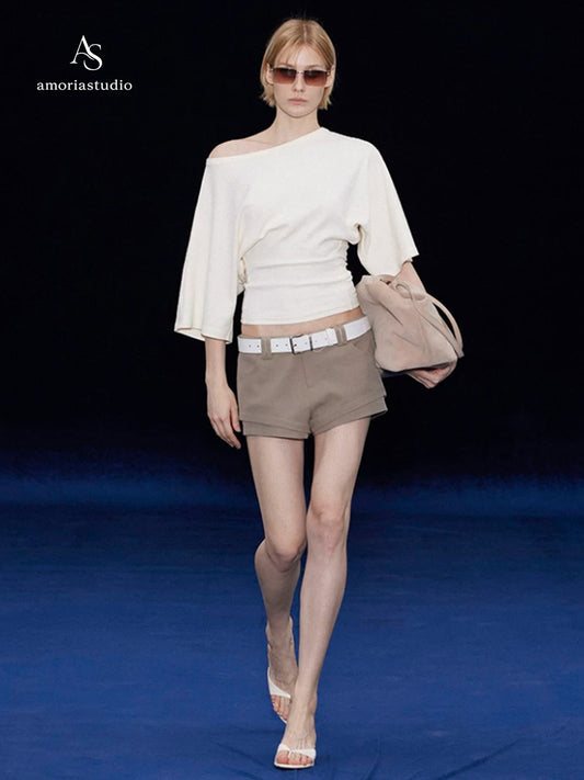 Low Tide Layered Hem Shorts
