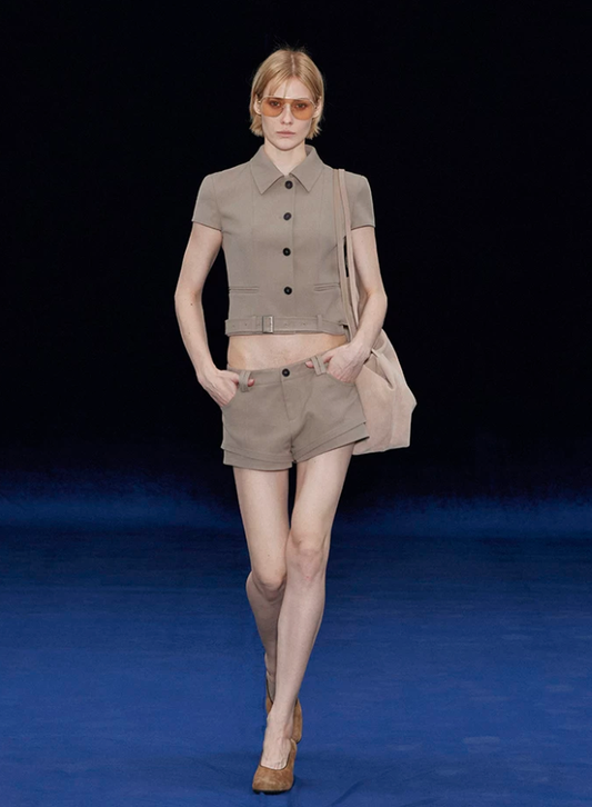 Low Tide Layered Hem Shorts